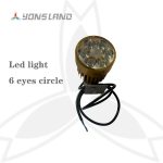 9 Eyes/ 6 Eyes Led Light Headlight Accessory For Ebike Motorcycle Cars External LED | Yonsland Electric Vehicles