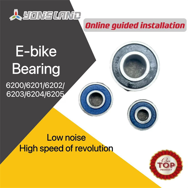 Electric ebike bearings of different models