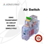 Ebike Electric Transparent DC Circuit Breaker Single Pole 40A Air Switch | Yonsland Electric Vehicles