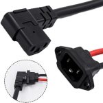 Ebike Charging Power Cord Battery Power Cord Female Male And Plug | Yonsland Electric Vehicles