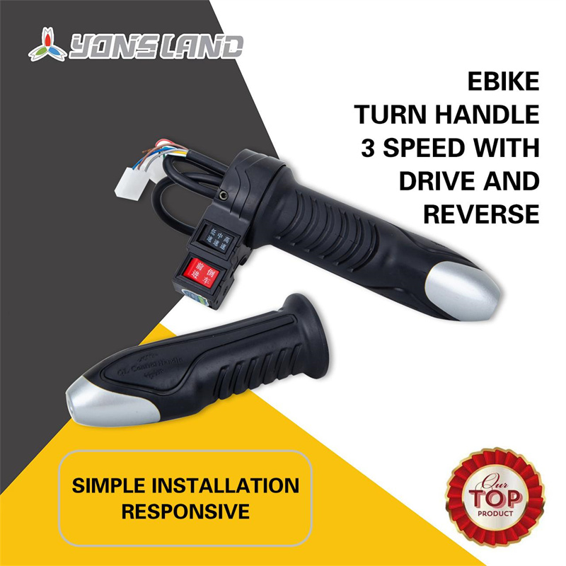 Ebike Throttle 1,2,3 Speed&Drive & Reverse Switch SET 3 Speed & 2Speed