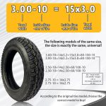 Ebike/ Motorcycle Tubeless Tire | Yonsland Electric Vehicles
