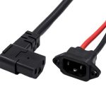 Ebike Charging Power Cord Battery Power Cord Female Male And Plug | Yonsland Electric Vehicles
