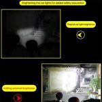 9 Eyes/ 6 Eyes Led Light Headlight Accessory For Ebike Motorcycle Cars External LED | Yonsland Electric Vehicles