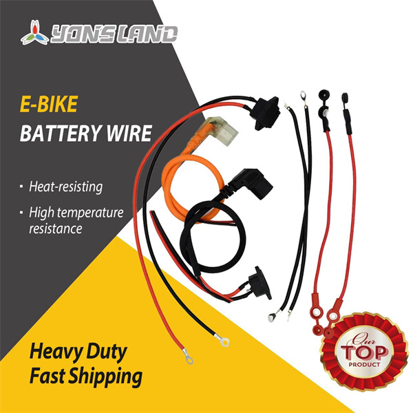 Electric ebike battery cables