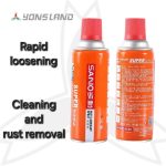 Strong Rust Remover MetalTough Rust Removal Lubricant Anti Rust Spray Cleaner Ebike/Motorcycle | Yonsland Electric Vehicles